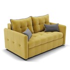 Диван прямой «Палермо», механизм выкатной, велюр, цвет селфи 08/подушки 07 - Фото 3