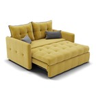 Диван прямой «Палермо», механизм выкатной, велюр, цвет селфи 08/подушки 07 - Фото 4