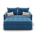 Диван прямой «Палермо», механизм выкатной, велюр, цвет селфи 02/подушки 01 - Фото 2