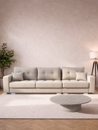 Диван - трансформер «Талисман 2», механизм пантограф, угол правый, велюр, цвет селфи 01 - Фото 4