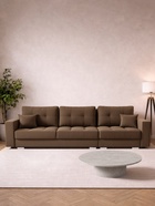 Диван - трансформер «Талисман 2», механизм пантограф, угол правый, велюр, цвет селфи 03 - Фото 4