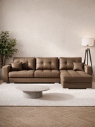 Диван угловой «Талисман 3», механизм пантограф, угол правый, велюр, цвет селфи 03 - Фото 4