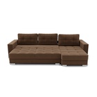 Диван угловой «Талисман 3», механизм пантограф, угол правый, велюр, цвет селфи 03 - Фото 7