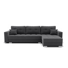 Диван угловой «Талисман 3», угол правый, механизм пантограф, велюр, цвет селфи 07 - Фото 5