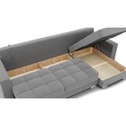 Угловой диван «Талисман 3», механизм пантограф, угол правый, велюр, цвет селфи 15 - Фото 4