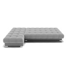 Диван угловой модульный «Фиеста 2», механизм книжка, велюр, цвет селфи 15/подушки 08 9437660