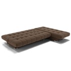 Диван угловой «Хьюстон 2», механизм книжка, велюр, цвет селфи 03 9437704