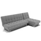 Диван угловой «Хьюстон 2», механизм книжка, велюр, цвет селфи 07  (артикул 9437705)  большой выбор товаров оптом и в розницу по низким ценам с доставкой