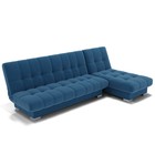 Диван угловой «Хьюстон 2», механизм книжка, велюр, цвет селфи 02 9437708