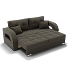 Диван прямой «Элита 1», механизм пантограф, велюр, цвет селфи 03 9437718