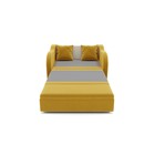 Прямой детский диван «Бали», механизм выкатной, велюр, цвет селфи 08 - Фото 5