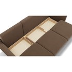 Диван – трансформер «Барселона 2», механизм пантограф, угол левый, велюр, цвет селфи 03/подушки 01  (артикул 9437753)  большой выбор товаров оптом и в розницу по низким ценам с доставкой