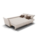 Угловой диван «Барселона 3», пантограф, угол правый, велюр, цвет селфи 01 / подушки 03 - Фото 3