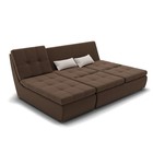 Угловой диван «Калифорния 2», механизм пума, универсальный, велюр, селфи 03 / подушки 01 - Фото 3