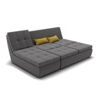 Диван угловой «Калифорния 2», механизм пума, универсальный, велюр, цвет селфи 07/подушки 08 - Фото 3