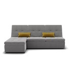 Диван угловой «Калифорния 2», механизм пума, универсальный, велюр, цвет селфи 15/подушки 08 - Фото 2