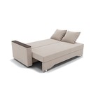 Прямой диван «Квадро 2», механизм еврокнижка, велюр, цвет селфи 01 - Фото 3