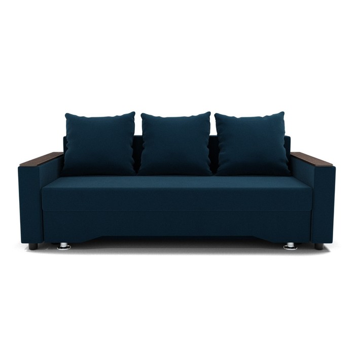 Диван прямой «Квадро 2», механизм еврокнижка, велюр, цвет селфи 02