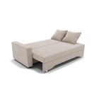 Прямой диван «Квадро 3», механизм еврокнижка, велюр, цвет селфи 01 - Фото 3
