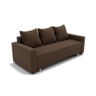 Диван прямой «Квадро 3», механизм еврокнижка, велюр, цвет селфи 03 9437802