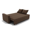 Диван прямой «Квадро 3», механизм еврокнижка, велюр, цвет селфи 03 9437802