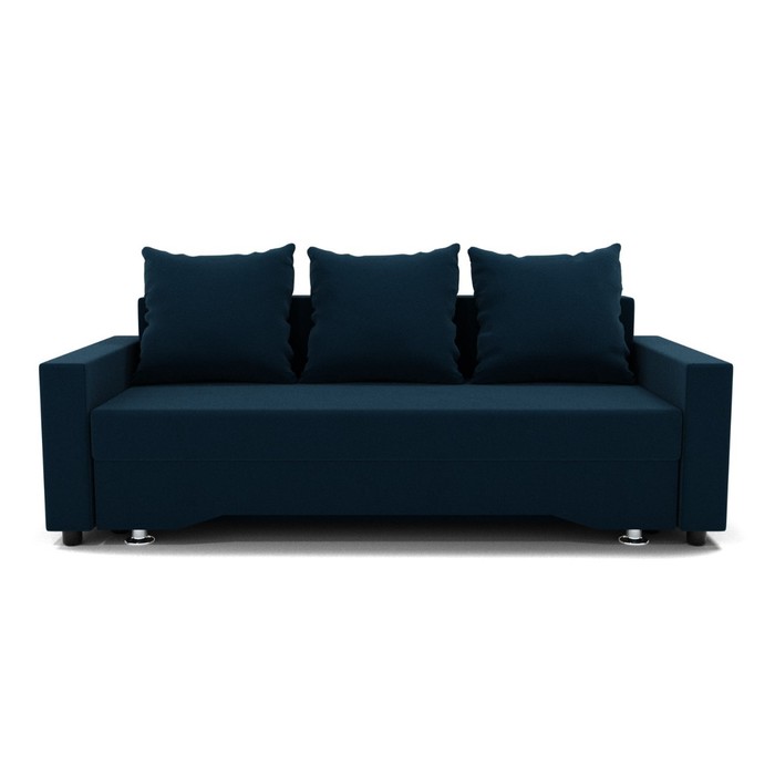 Диван прямой «Квадро 3», механизм еврокнижка, велюр, цвет селфи 02