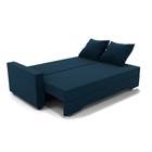 Диван прямой «Квадро 3», механизм еврокнижка, велюр, цвет селфи 02  (артикул 9437806)  большой выбор товаров оптом и в розницу по низким ценам с доставкой