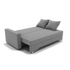 Диван прямой «Квадро 3», механизм еврокнижка, велюр, цвет селфи 15 9437807