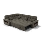 Диван угловой «Майами 3», механизм венеция, универсальный, велюр, цвет селфи 03/подушки 03 - Фото 3