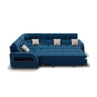 Диван угловой «Майами 3», механизм венеция, универсальный, велюр, цвет селфи 02/подушки 01 - Фото 4