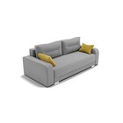 Прямой диван «Модерн 1», механизм пантограф, велюр, цвет селфи 15 / подушки 08 - Фото 5