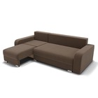 Диван – трансформер «Модерн 2», пантограф, угол левый, велюр, цвет селфи 03/подушки 01 9437920