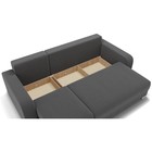 Диван – трансформер «Модерн 2», пантограф, угол левый, велюр, цвет селфи 07/подушки 08 9437921