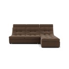 Диван угловой «Монако 2», механизм венеция, универсальный, велюр, цвет селфи 03 9437927