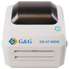 Термопринтер G&G GG-AT-90DW-U, 203 dpi, термопечать, 127 мм/сек, ширина ленты 108 мм, USB - фото 51306942