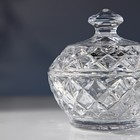 Сахарница Diamond, хрустальная, d=9,6 см - фото 4367714