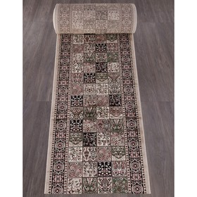 Ковровая дорожка Merinos Colizey, размер 100x2500 см, цвет beige 9435579