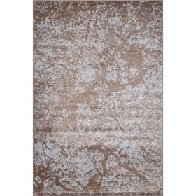 Ковёр прямоугольный Merinos Miranda, размер 100x200 см, цвет dark beige