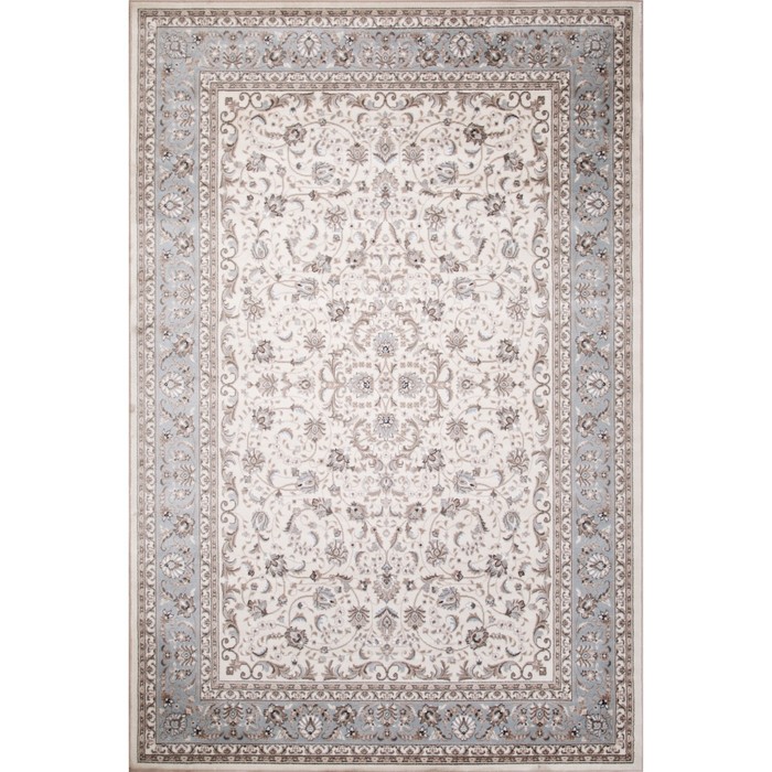 Ковёр прямоугольный Merinos Valencia Deluxe, размер 300x400 см, цвет cream-l.blue - Фото 1