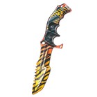 Сувенир деревянный нож охотничий «Тигр», 25 см. - фото 3886227