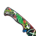 Деревянное оружие, детское сувенирное «Граффити», нож мачете, 43×6.7 см - Фото 3