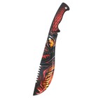 Деревянный нож мачете «Дракон», длина 43 см - Фото 2