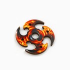 Деревянное оружие, детское сувенирное «Пламя», нож сюрикен, 8 см - Фото 4