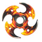 Сувенирное оружие сюрикен «Пламя», d = 8,5 см - Фото 3