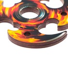 Сувенирное оружие сюрикен «Пламя», d = 8,5 см - фото 6767198