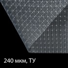 Плёнка армированная Greengo, полиэтиленовая с леской, 10 × 2 м, толщина 240 мкм, УФ-стабилизированная - фото 9099292