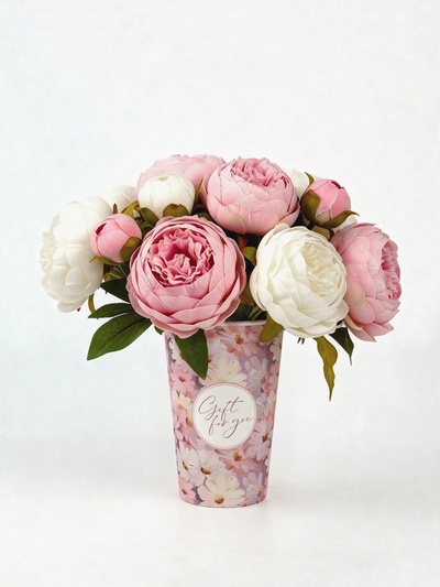 Стакан для цветов влагостойкий «Цветы», 400 мл