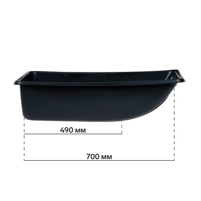 Сани рыбацкие YUGANA "С 1/1" 800×440×200 мм