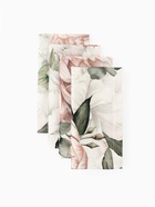 Набор салфеток с декоративными кольцами Этель «Пионы» 40×40 см - 4 шт., 100% хл, саржа - Фото 5