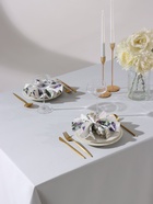 Набор салфеток с декоративными кольцами «Этель» Lavender, 40×40 см - 2 шт., 100% хлопок, саржа - Фото 2